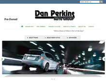 Tablet Screenshot of danperkins.com